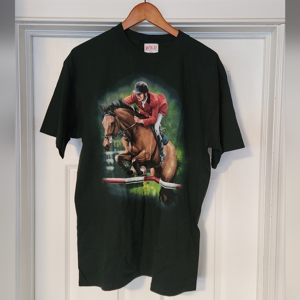NWOT Vintage Showjumping Tshirt